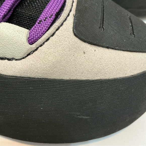 Adidas 5.10 Grandstone Climbing Shoes Men’s 10.5 Gray Purple New w/ Tags - Picture 10 of 11